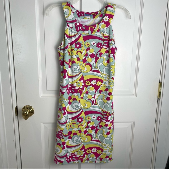 J. McLaughlin Floral Sleeveless Dress Size XS
